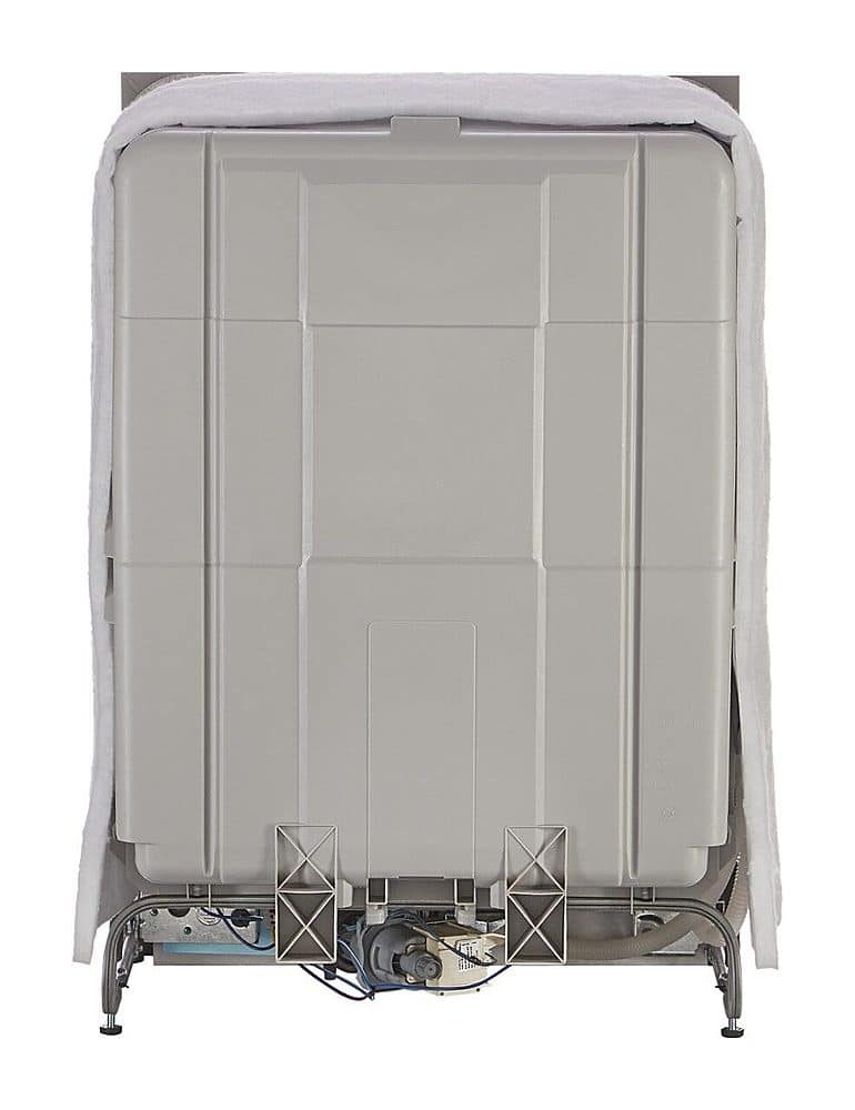 Whirlpool is the brand of the appliance in the image. The appliance is a microwave oven, which is designed to handle various cooking tasks. It has a stainless steel finish and features a large, flat surface. The microwave oven offers several options, including quick cooking cycles, extended cooking times, and high-temperature cooking. Additionally, it has a defrost function and a clean sanitize option. The appliance is equipped with a timer and a control panel for easy operation.