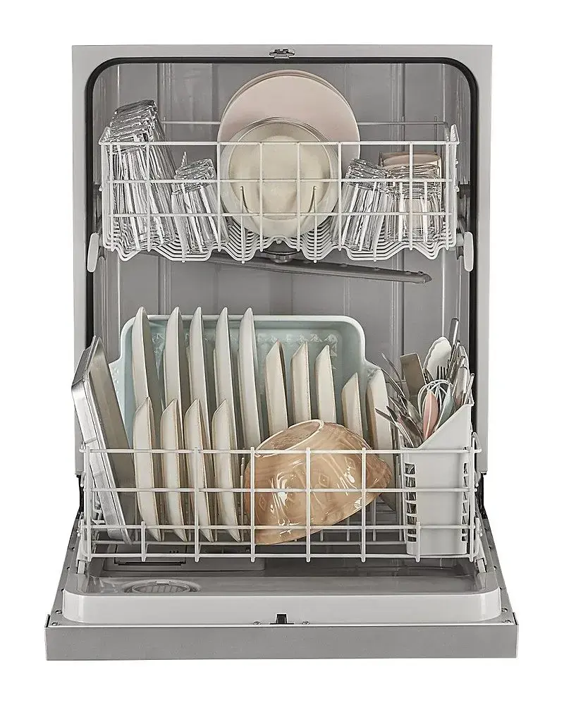Alt View 13. Whirlpool - Front Control Built-In Dishwasher with Boost Cycle and 57 dBa - Stainless Steel.