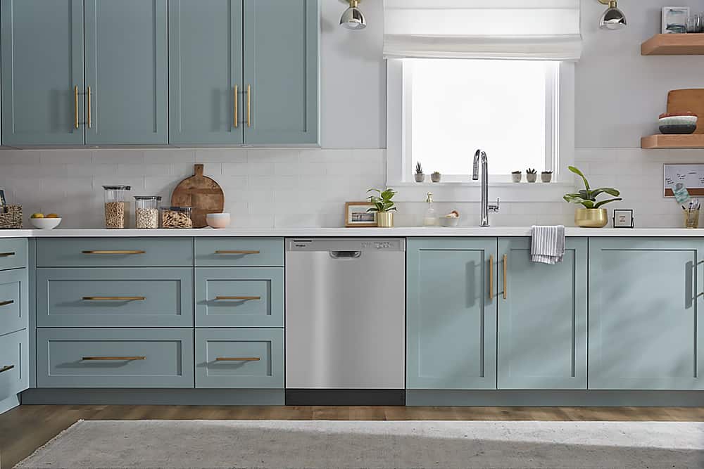 Alt View 24. Whirlpool - Front Control Built-In Dishwasher with Boost Cycle and 57 dBa - Stainless Steel.