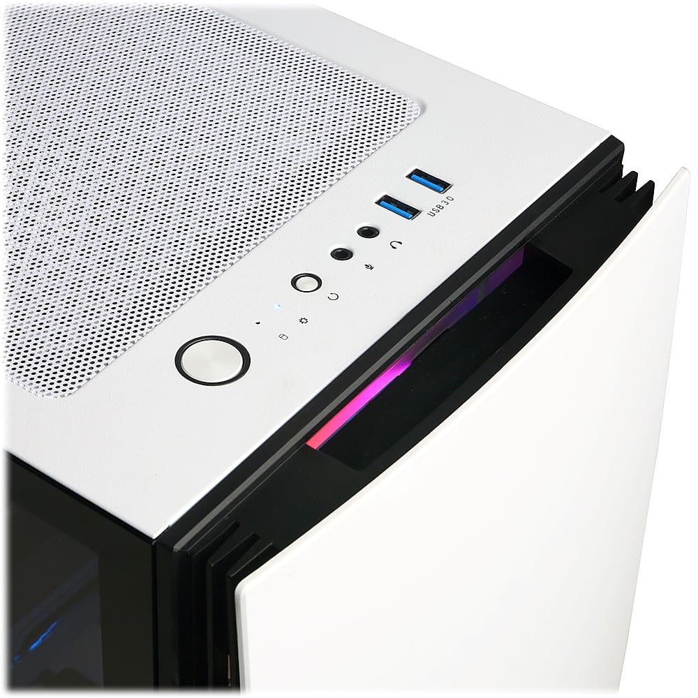 Alt View 13. CyberPowerPC - Gamer Supreme Gaming Desktop - Intel Core i7-14700KF - 32GB Memory - NVIDIA GeForce RTX 4060 Ti 16GB - 2TB SSD - White.