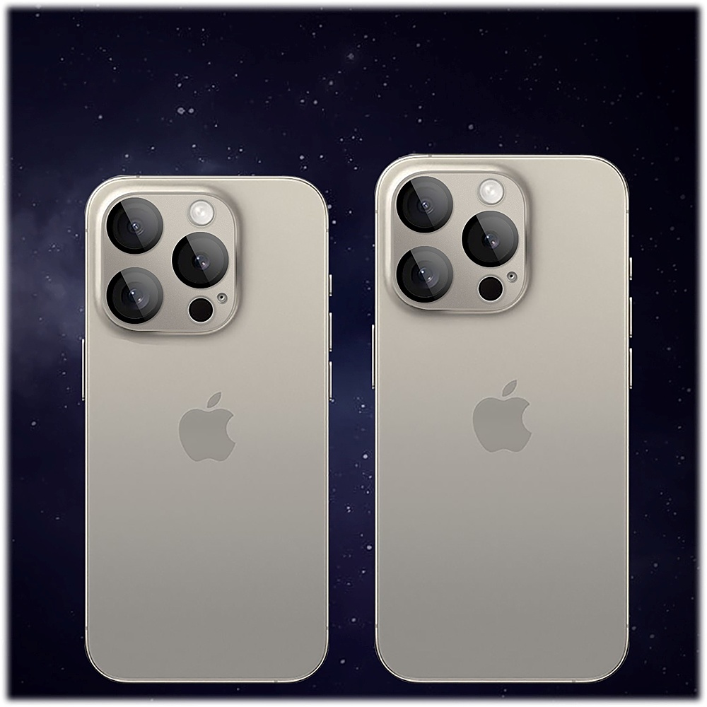 BlueBuilt Apple iPhone 15 Pro / 15 Pro Max Camera Lens Protector Aluminum -  Coolblue - Before 23:59, delivered tomorrow