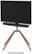 Alt View Zoom 18. One for All - Quadpod TV Stand For Most 32" - 70" TVs - Gun Metal Walnut.