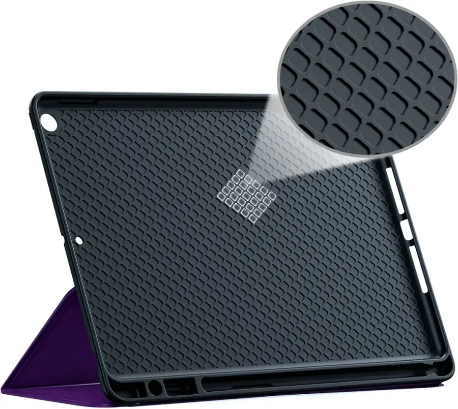 Alt View 15. TORRAS - Ark Series Case for Apple iPad 10.2" (7th,8th,& 9th Gen) - Purple.