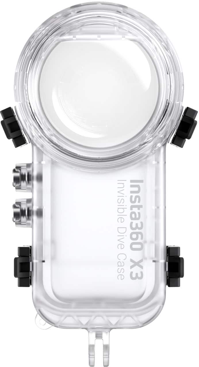 Alt View 11. Insta360 - X3 Invisible Dive Case - Clear.