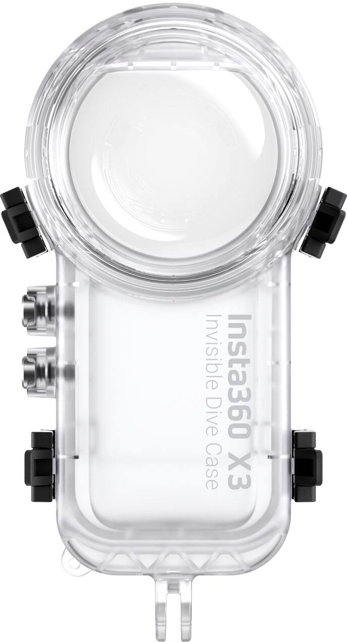 Alt View 11. Insta360 - X3 Invisible Dive Case - Clear.