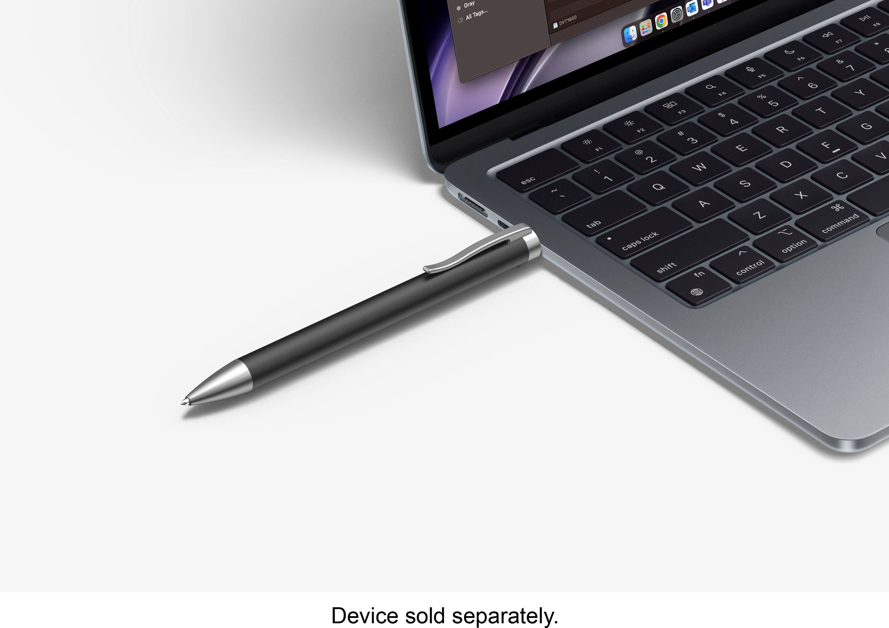 Alt View 12. Philips - Philips VoiceTracer DVT1600 32GB Digital Voice Recorder Pen with Sembly Speech-to-Text Software - Black.