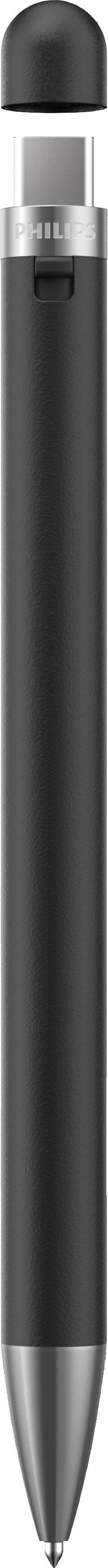 Alt View 18. Philips - Philips VoiceTracer DVT1600 32GB Digital Voice Recorder Pen with Sembly Speech-to-Text Software - Black.