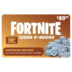 Fortnite 5,000 V-Bucks - $39.95 Physical Cards UK