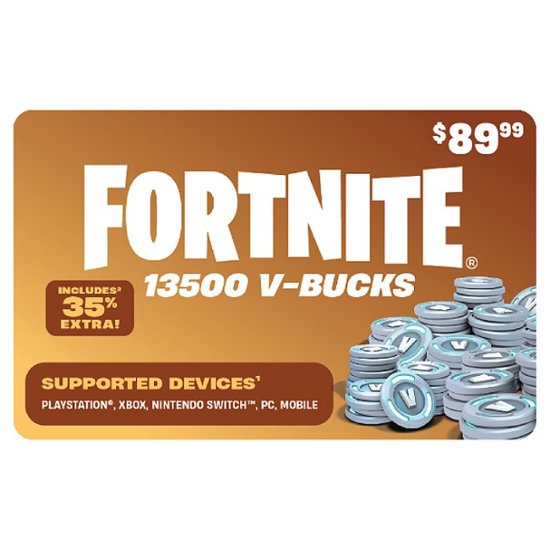  Fornite V-Bucks Gift Card $31.99 : Gift Cards