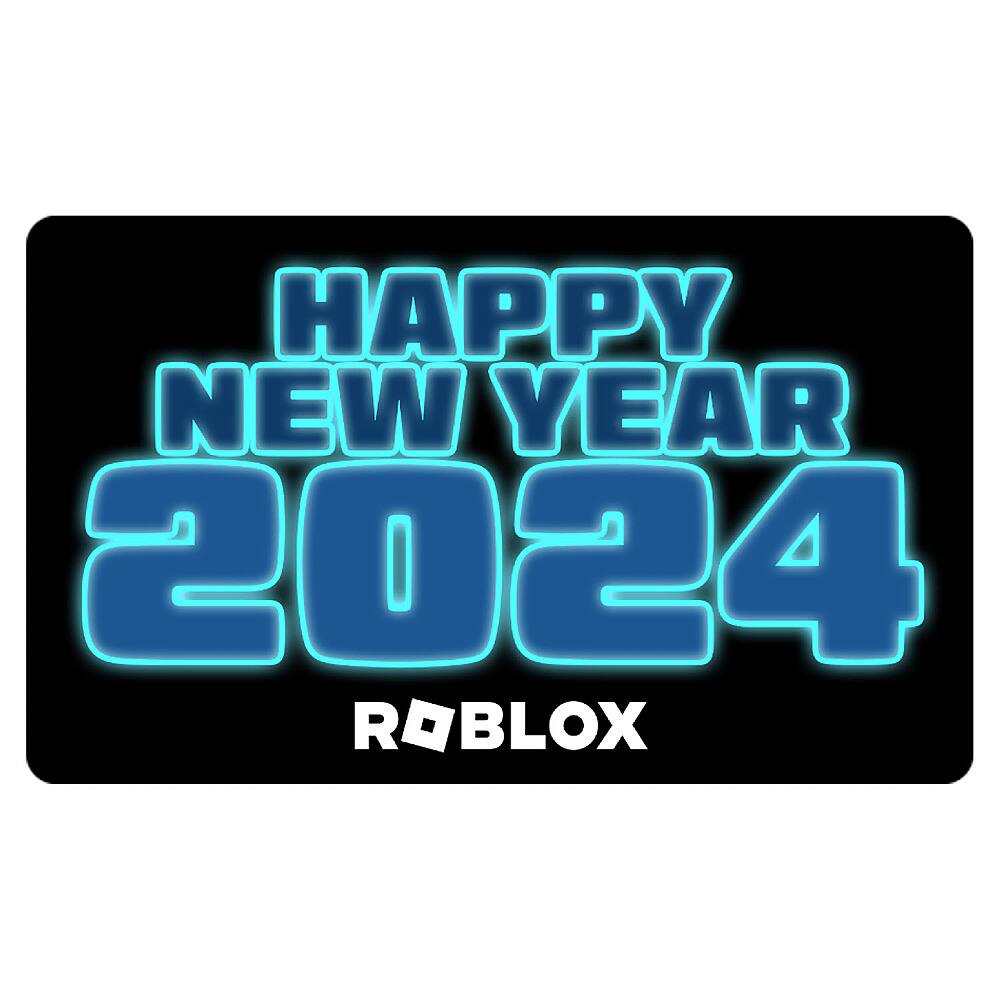 Roblox $10 Happy New Year Digital Gift Card [Includes Exclusive