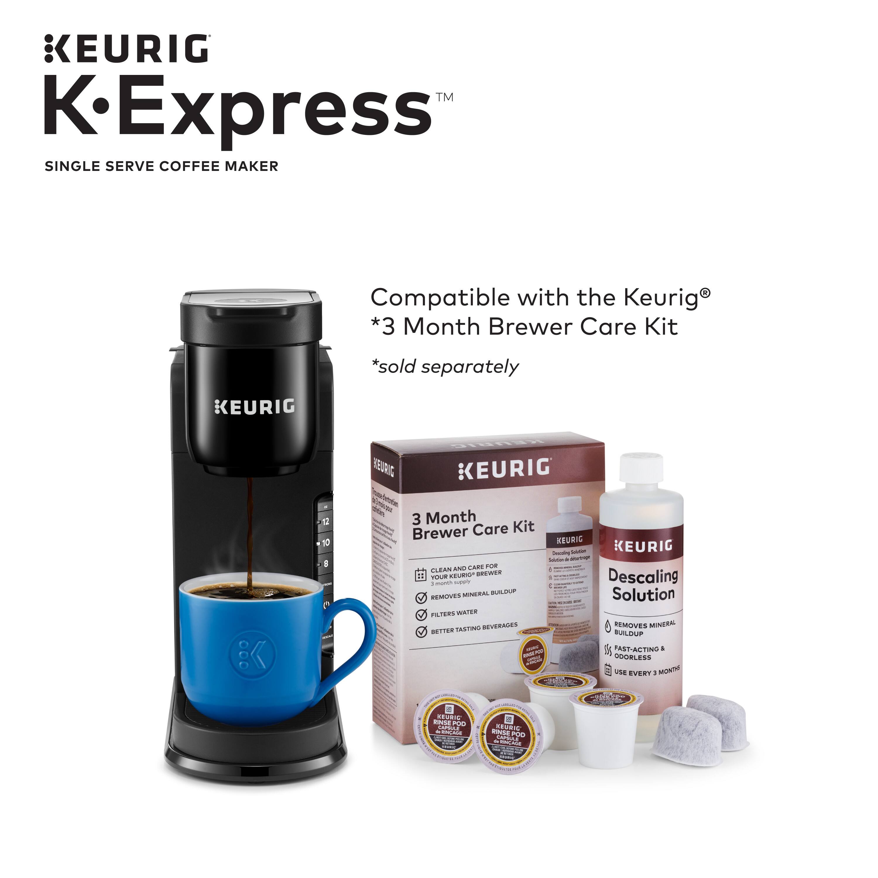 Alt View 13. Keurig - K-Express Single Serve K-Cup Pod Coffee Maker - Black.