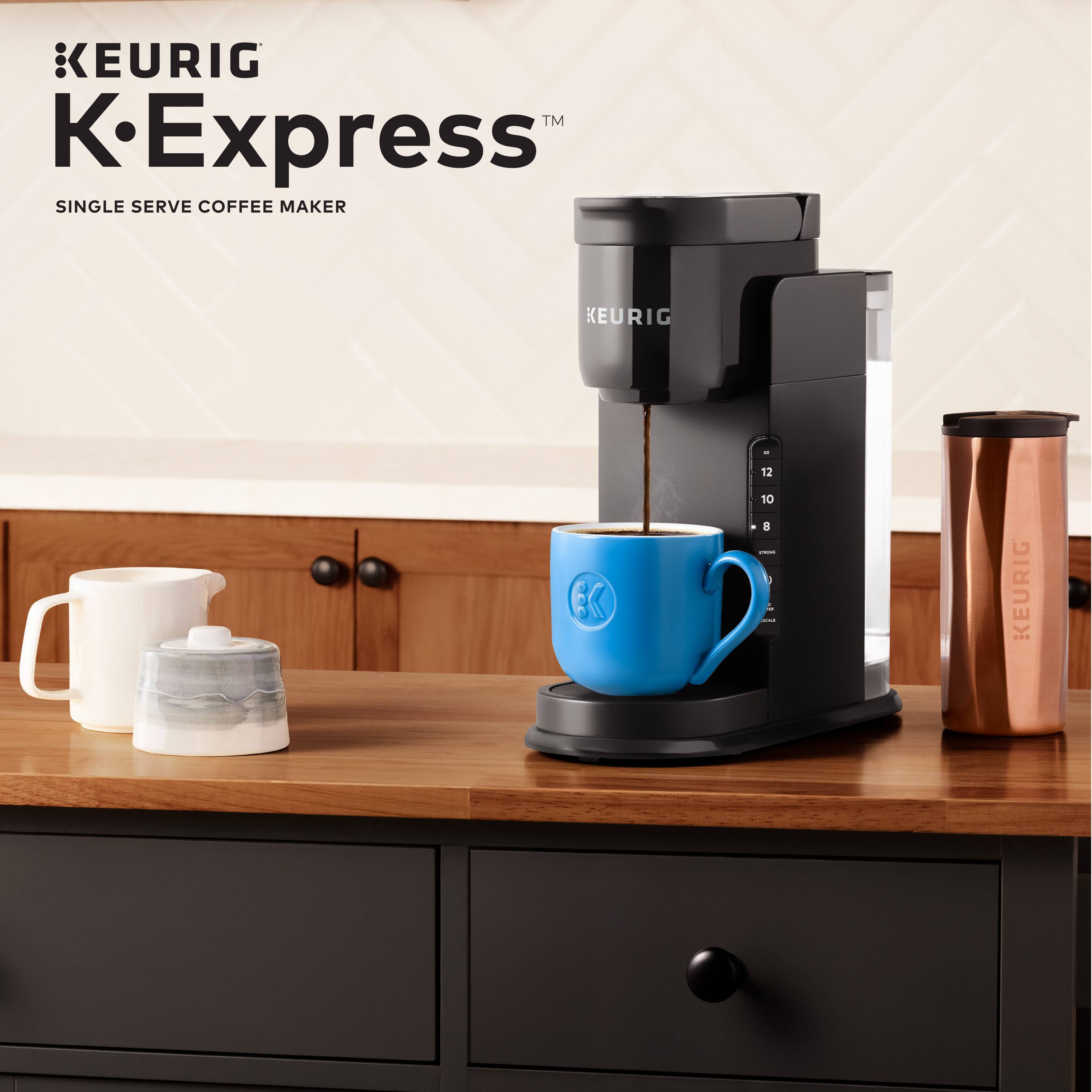 Alt View 15. Keurig - K-Express Single Serve K-Cup Pod Coffee Maker - Black.
