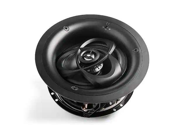 Front. Definitive Technology - Dymension CI MAX Series 6.5” In-Ceiling Speaker (Each) - Black.