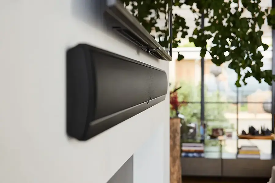 Alt View 17. Definitive Technology - Mythos 3C-75 3-Way Surround Sound Speaker (Each) - Black.