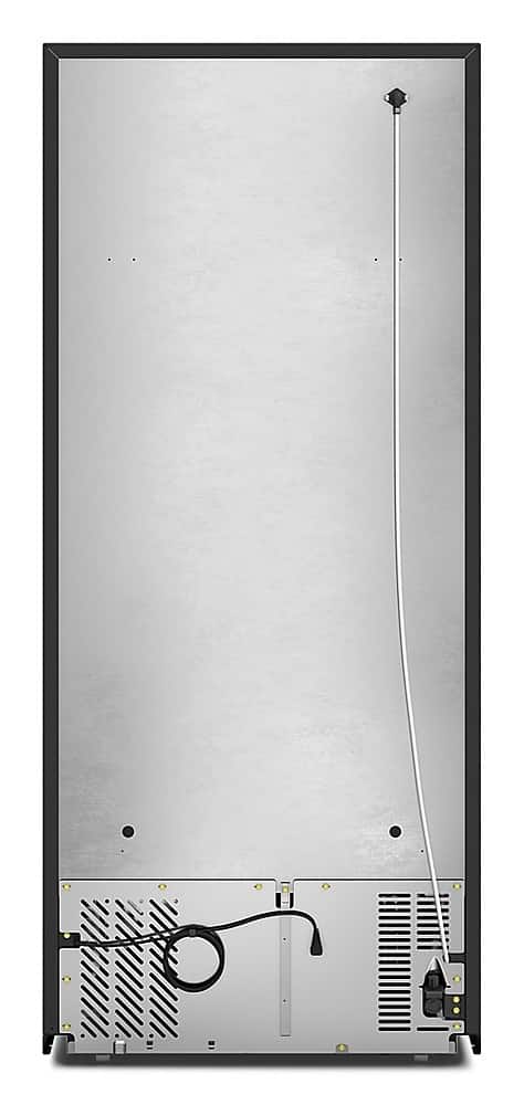 Alt View 1. Whirlpool - 16.3 Cu. Ft. Top-Freezer Refrigerator with Flexi-Slide Bin - Black.