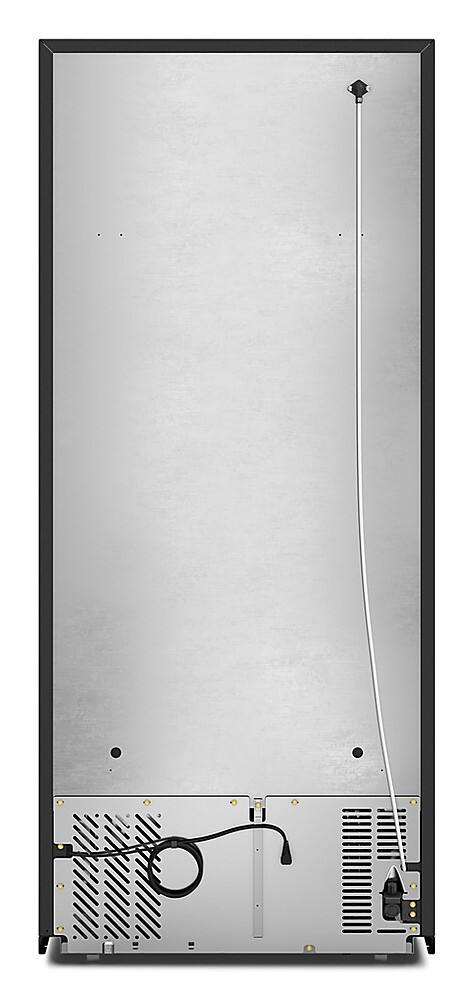 Alt View 1. Whirlpool - 16.3 Cu. Ft. Top-Freezer Refrigerator with Flexi-Slide Bin - Black.