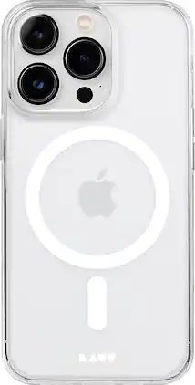 LAUT - Crystal-M Case with MagSafe for Apple iPhone 14 Pro Max - Clear