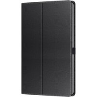 SaharaCase - Bi-Fold Folio Case for Lenovo Tab M9 - Black - Front_Zoom