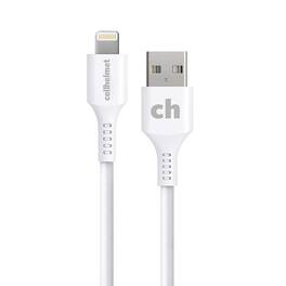 Cellhelmet - 10' Lightning to Type-A Charge and Sync Cable - White