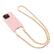 Angle. Bryten - Monarch Crossbody Case with MagSafe for Apple iPhone 14 Pro Max - Pink.