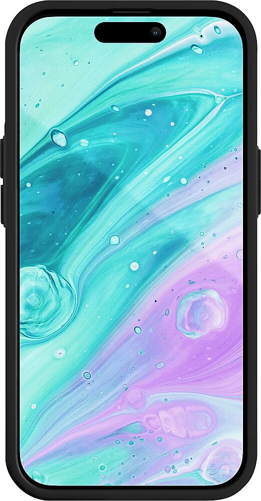 Left. LAUT - Huex Protect Case with MagSafe for Apple iPhone 14 Pro - Black.