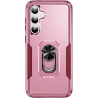 SaharaCase - Military Kickstand Series Case for Samsung Galaxy S23 FE - Rose Gold - Front_Zoom