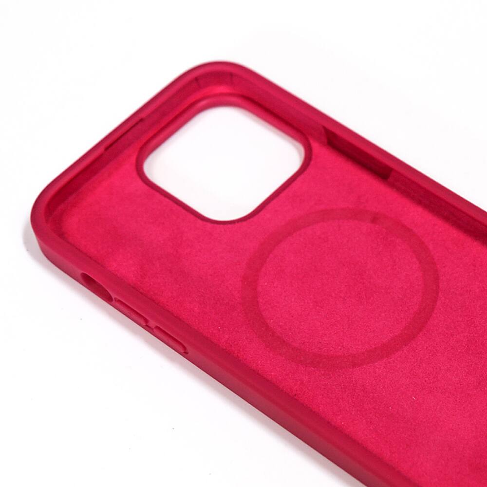 Alt View 1. Bryten - Monarch Crossbody Case with MagSafe for Apple iPhone 14 Pro Max - Magenta.