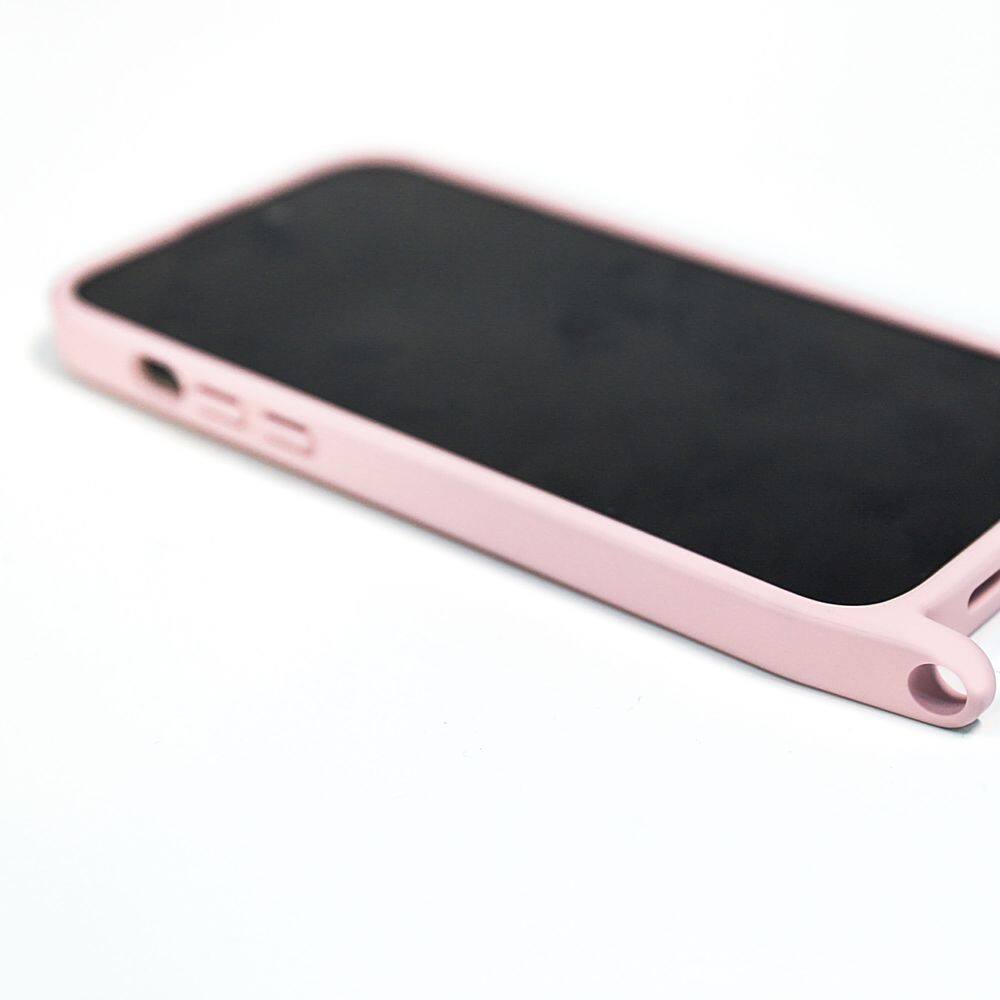 Alt View 1. Bryten - Monarch Crossbody Case with MagSafe for Apple iPhone 14 Pro - Pink.