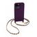 Front. Bryten - Monarch Crossbody Case with MagSafe for Apple iPhone 14 Pro - Mulberry.
