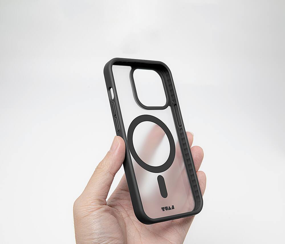 Alt View 11. LAUT - Huex Protect Case with MagSafe for Apple iPhone 15 Pro Max - Black.