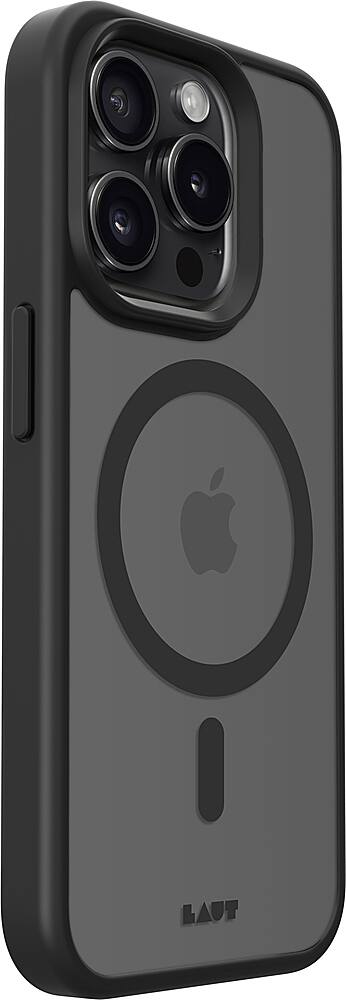 Alt View 1. LAUT - Huex Protect Case with MagSafe for Apple iPhone 15 Pro Max - Black.