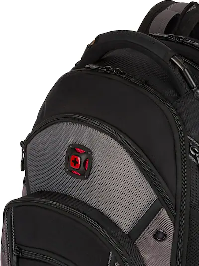 SWISSGEAR 5203 Laptop Backpack in Black/Grey SWISSGEAR 5203 Laptop Backpack in Black/Grey
