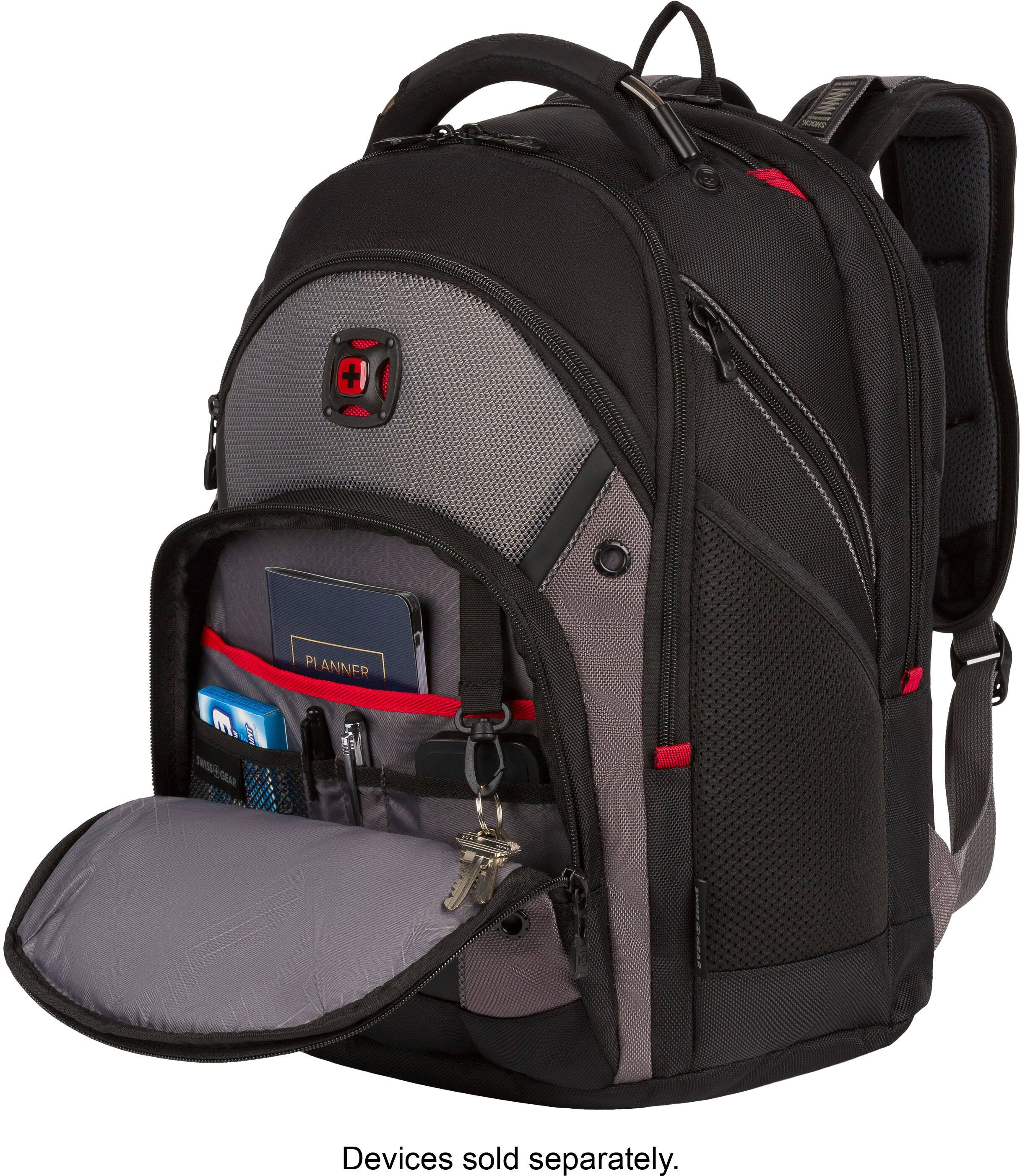 Alt View 17. SwissGear - Synergy Backpack for 16" Laptop - Black/Gray.