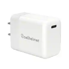 Front. Cellhelmet - 30W Power Delivery Wall Plug - White.