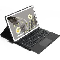 SaharaCase - Keyboard Case for Google Pixel Tablet - Black - Front_Zoom