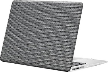 SaharaCase - Woven Case for Apple MacBook Air 15" M2 and M3 Chip Laptops - Charcoal - Front_Zoom