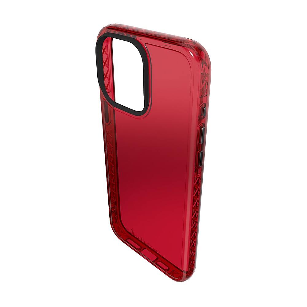 Alt View 3. Cellhelmet - Altitude X Series Case for Apple iPhone 15 Max - Scarlett Red.