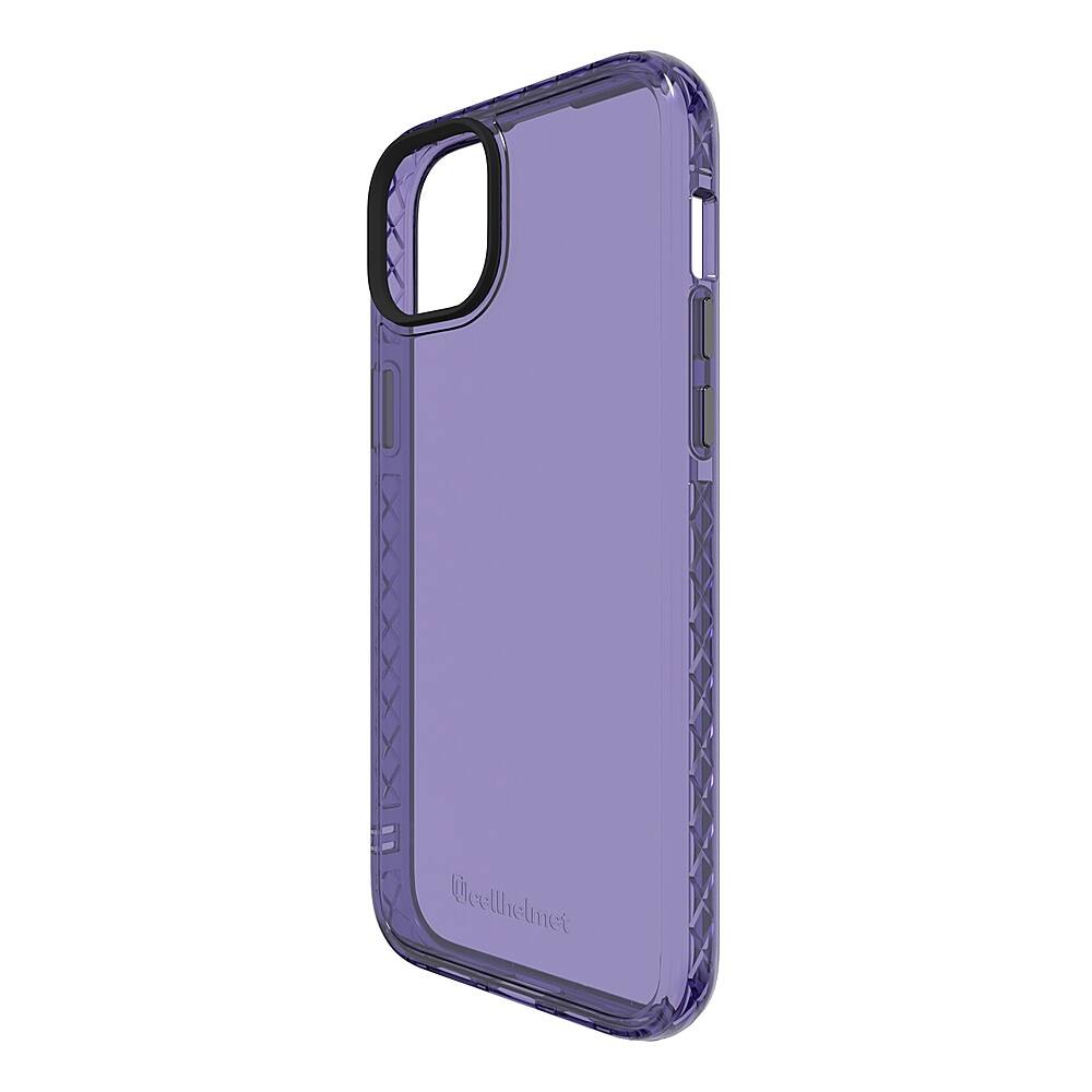 Angle. Cellhelmet - Altitude X Series Case for Apple iPhone 15 Plus - Midnight Lilac.