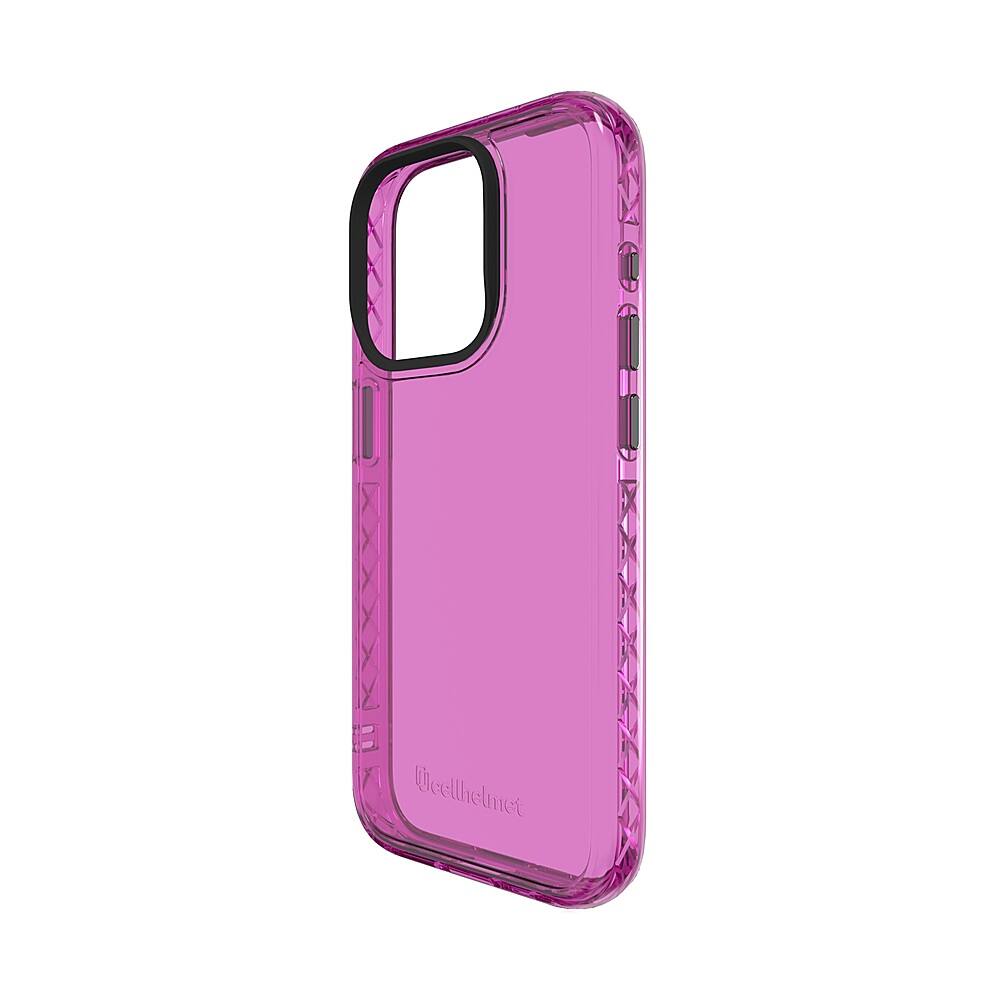 Angle. Cellhelmet - Altitude X Series Case for Apple iPhone 15 Pro - Vivid Magenta.