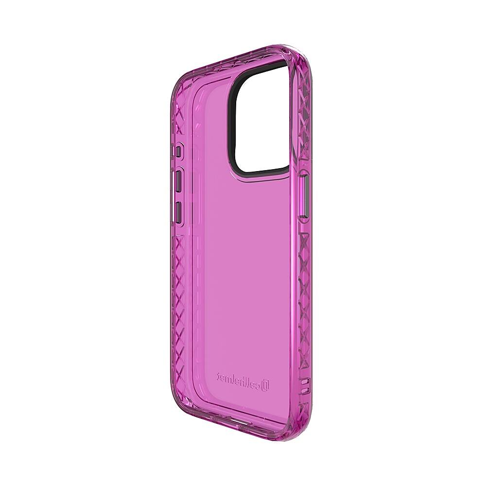 Alt View 1. Cellhelmet - Altitude X Series Case for Apple iPhone 15 Pro - Vivid Magenta.
