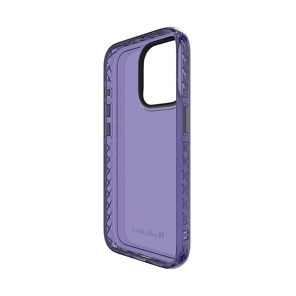 Alt View 1. Cellhelmet - Altitude X Series Case for Apple iPhone 15 Pro - Midnight Lilac.