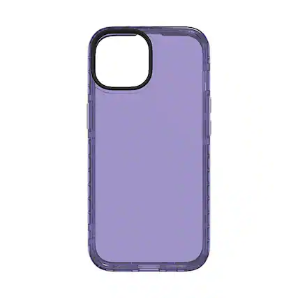 Front. Cellhelmet - Altitude X Series Case for Apple iPhone 15 - Midnight Lilac.