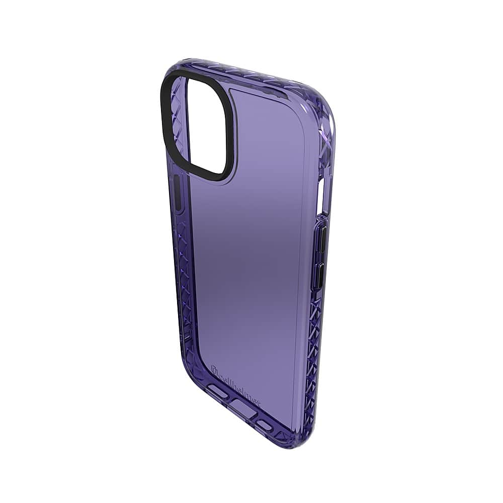 Alt View 11. Cellhelmet - Altitude X Series Case for Apple iPhone 15 - Midnight Lilac.
