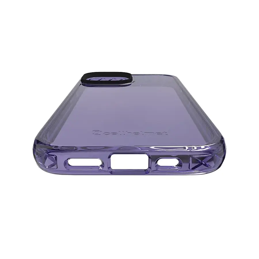 Alt View 12. Cellhelmet - Altitude X Series Case for Apple iPhone 15 - Midnight Lilac.