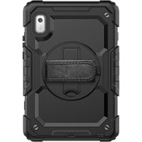 SaharaCase - DEFENSE Series Case for Lenovo Tab M9 - Black - Front_Zoom