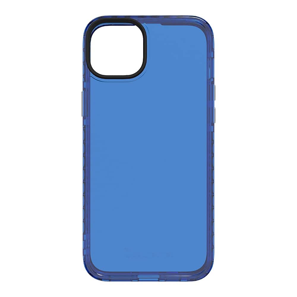 Front. Cellhelmet - Altitude X Series Case for Apple iPhone 15 Plus - Bermuda Blue.