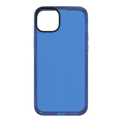 Front. Cellhelmet - Altitude X Series Case for Apple iPhone 15 Plus - Bermuda Blue.
