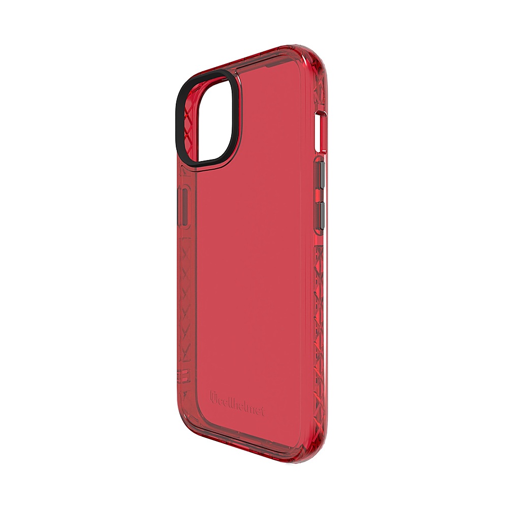 Angle View: Cellhelmet - Altitude X Series Case for Apple iPhone 15 - Scarlett Red