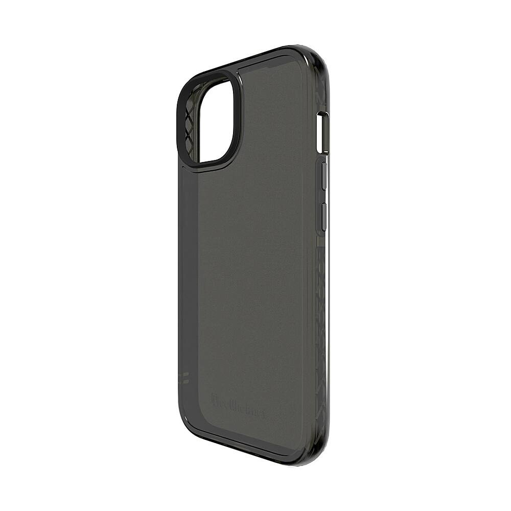 Angle. Cellhelmet - Altitude X Series Case for Apple iPhone 15 - Onyx Black.