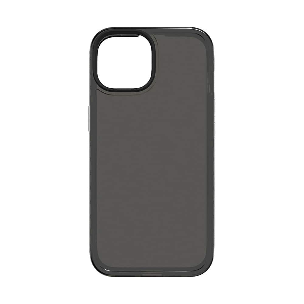 Front. Cellhelmet - Altitude X Series Case for Apple iPhone 15 - Onyx Black.